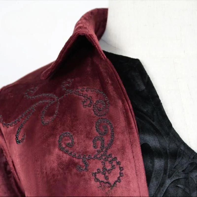 Vue 6 — Veste Steampunk Gothique Redingote