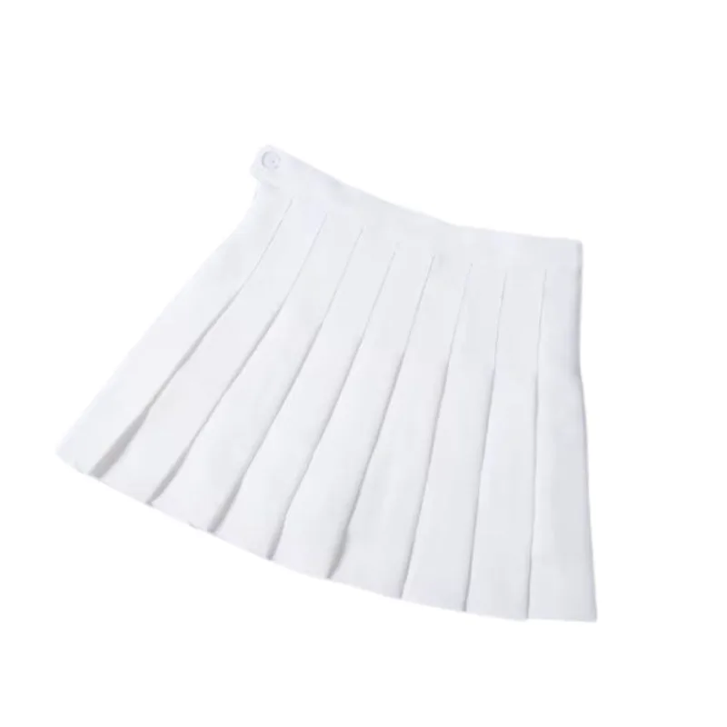 Vue 11 — Mini Jupe Plissée Taille Haute