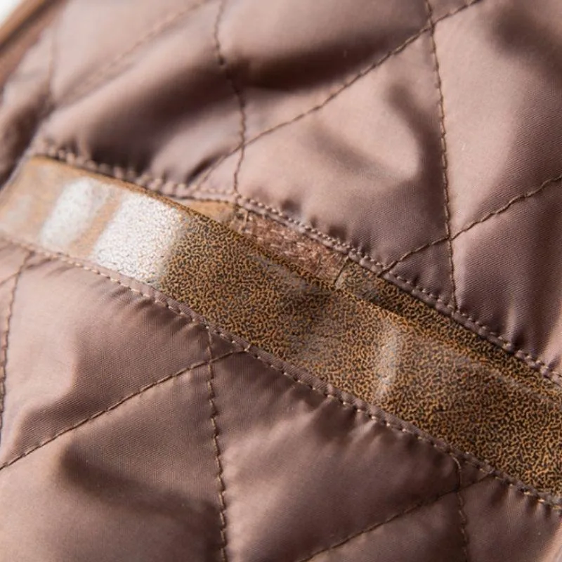 Vue 9 — Blouson Veste Steampunk en Cuir