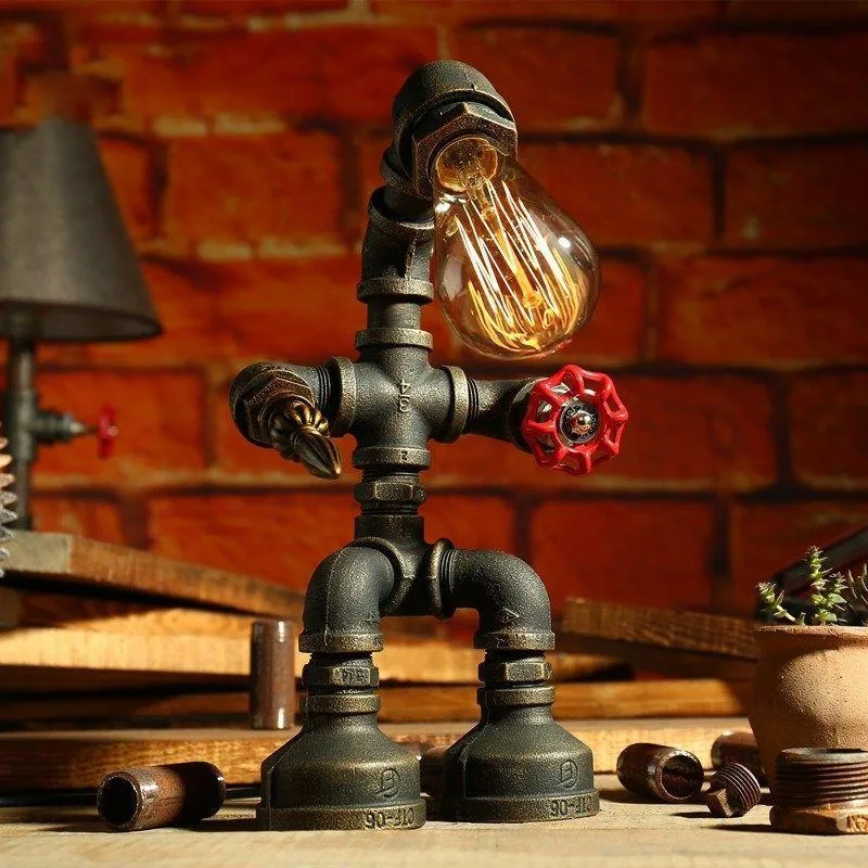 Vue 3 — Lampe Steampunk Robot