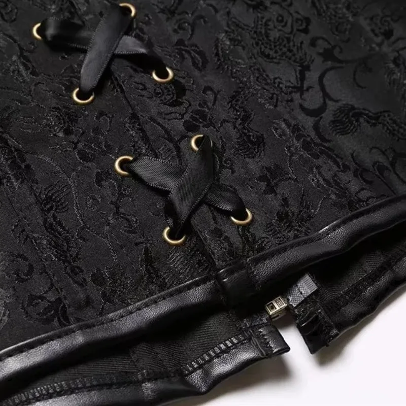 Vue 4 — Corset Steampunk Grande Taille