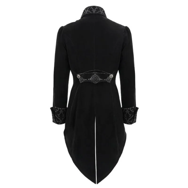 Vue 6 — Veste Velours Gothique Homme