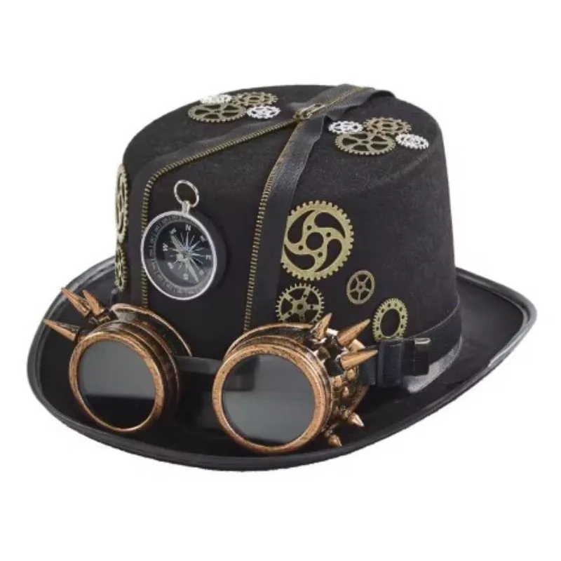 Vue 2 — Chapeau Steampunk Révolutionnaire