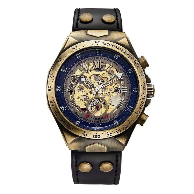 Vue 3 — Montre Steampunk Squelette