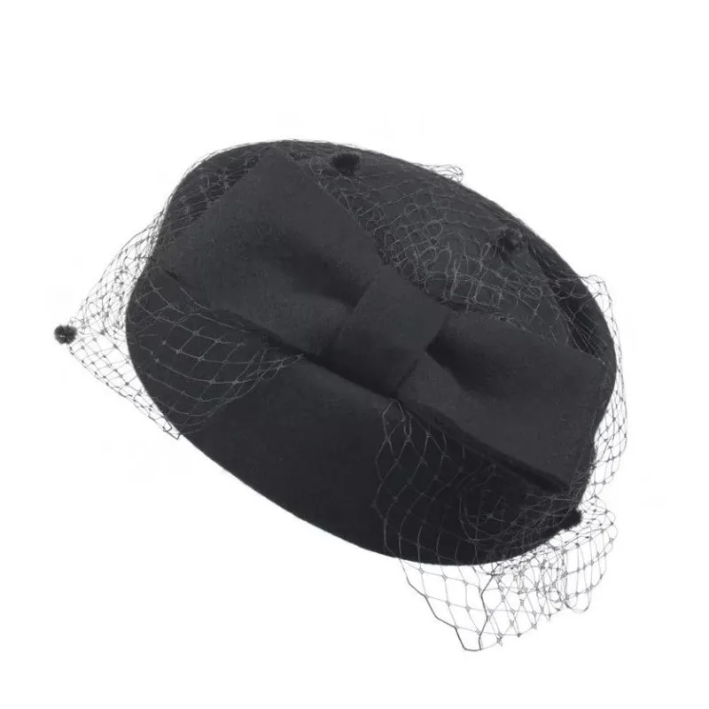 Vue 9 — Chapeau Steampunk à Voilette