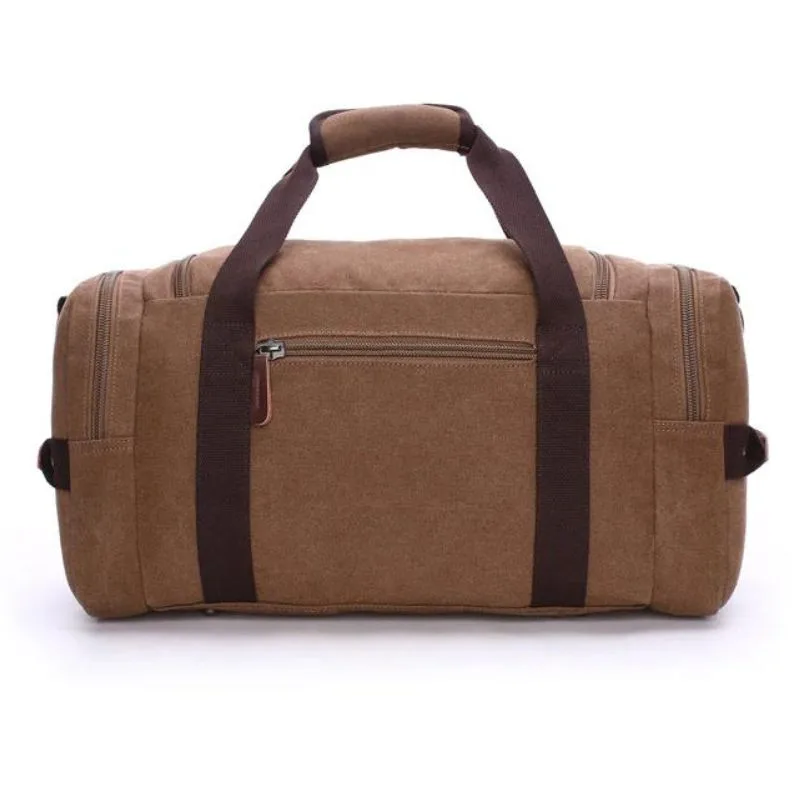 Vue 8 — Sac de Voyage Toile Vintage