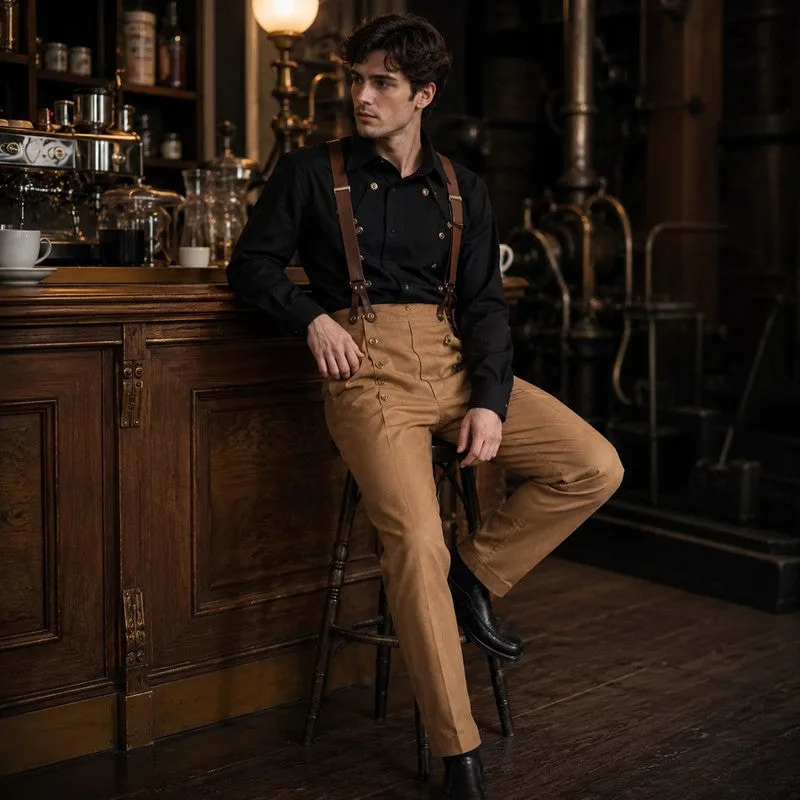 Vue 14 — Pantalon à Pince Victorien Homme