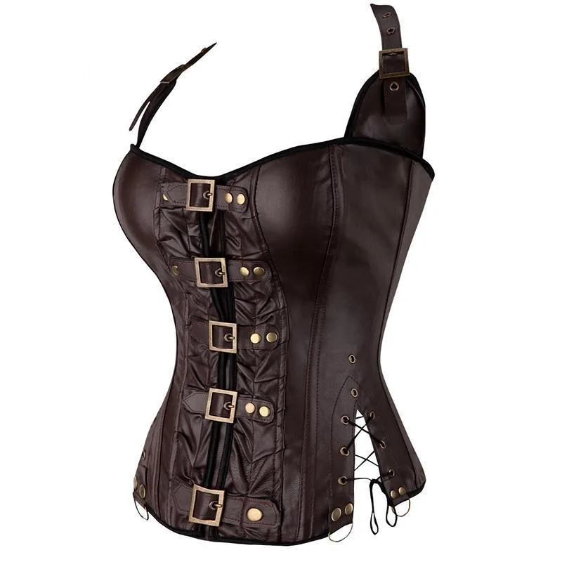 Vue 7 — Corset Steampunk Aventurière