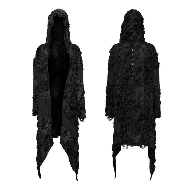 Vue 6 — Manteau Punk Femme