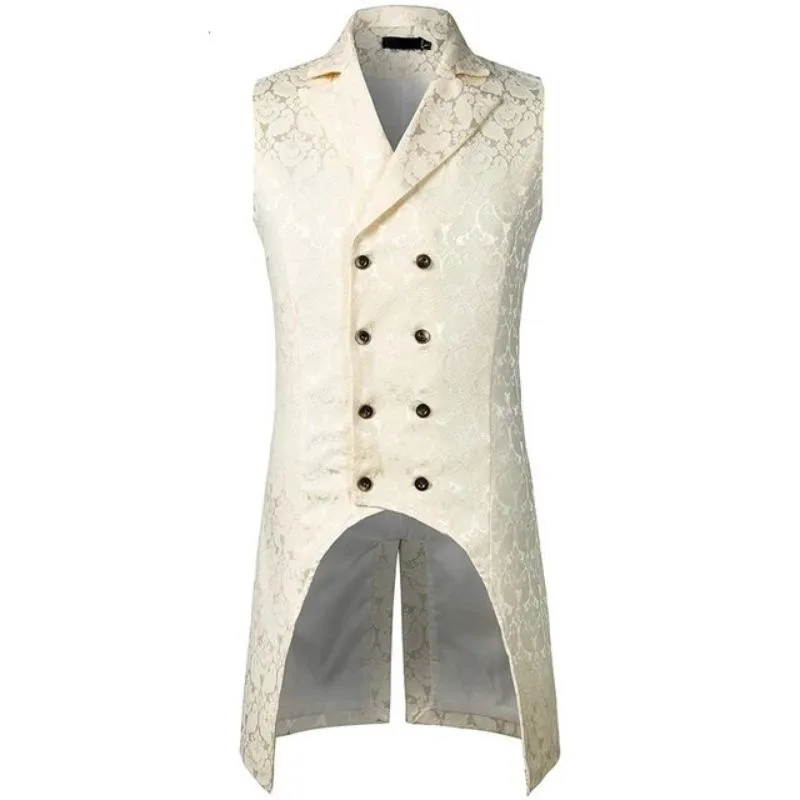 Vue 3 — Gilet Sans Manche Long Gothique Homme
