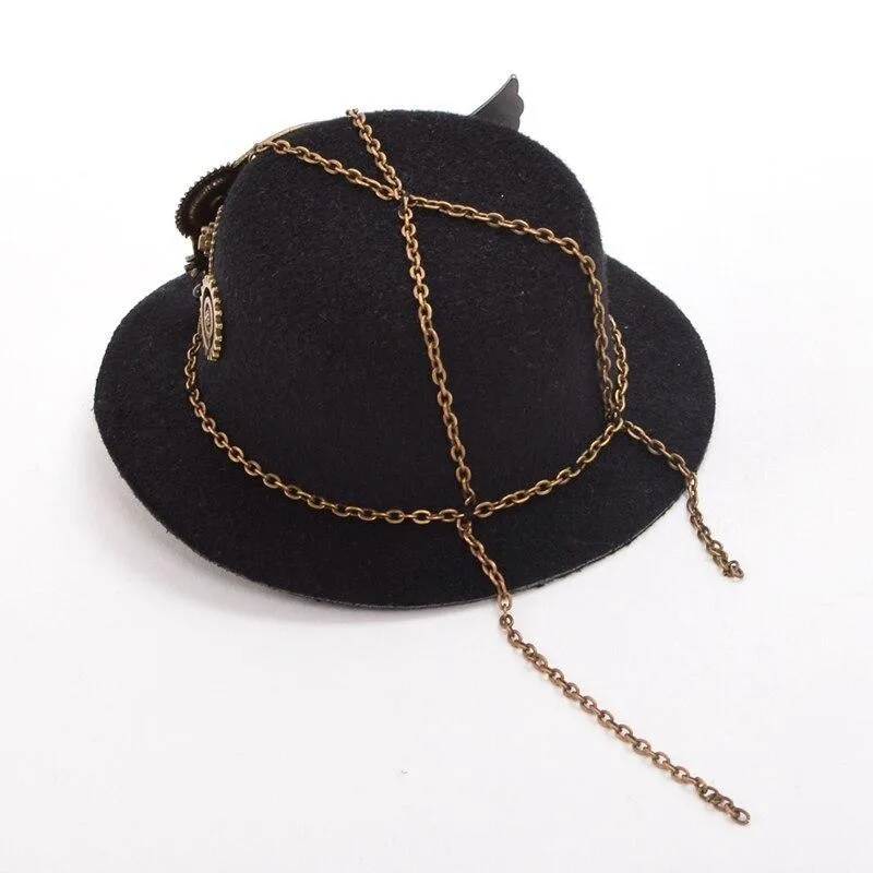Vue 5 — Mini Chapeau Steampunk