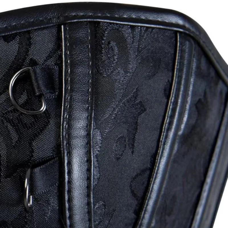 Vue 6 — Corset Steampunk Noir