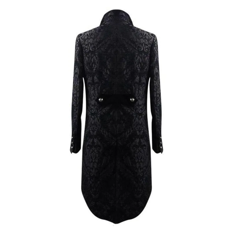 Vue 5 — Veste Steampunk Gothique Noire