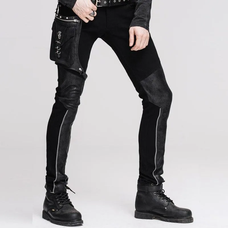 Vue 4 — Pantalon Steampunk Gothique Homme