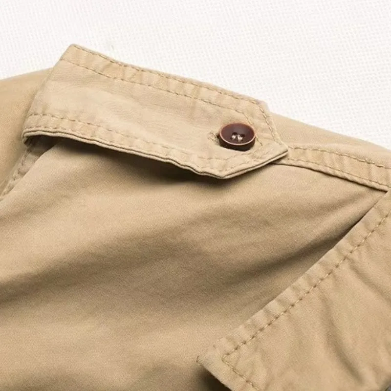 Vue 7 — Chemise Steampunk Épaulettes Homme