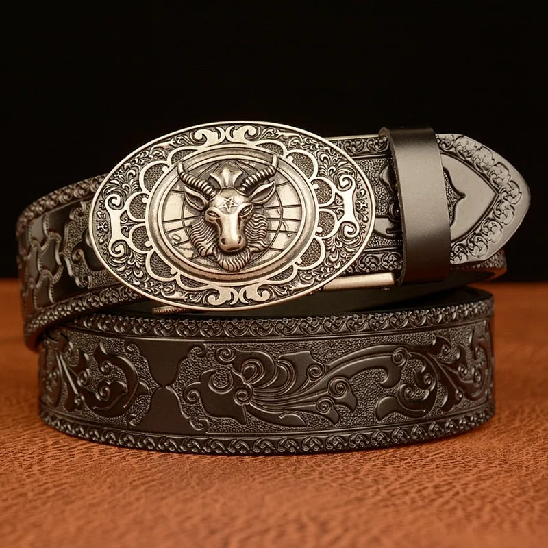 Vue 8 — Ceinture Avec Boucle Cowboy