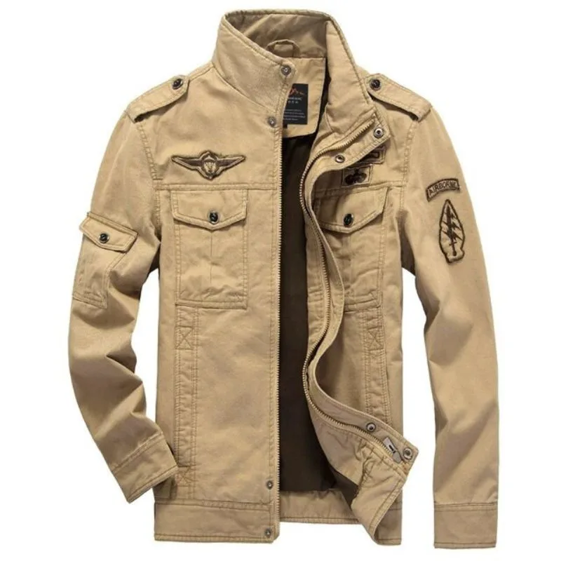 Vue 4 — Veste Aviateur en Jean