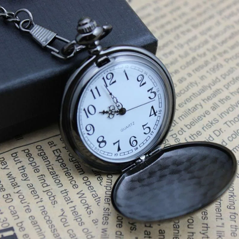 Vue 5 — Montre de Poche Cadran Noir