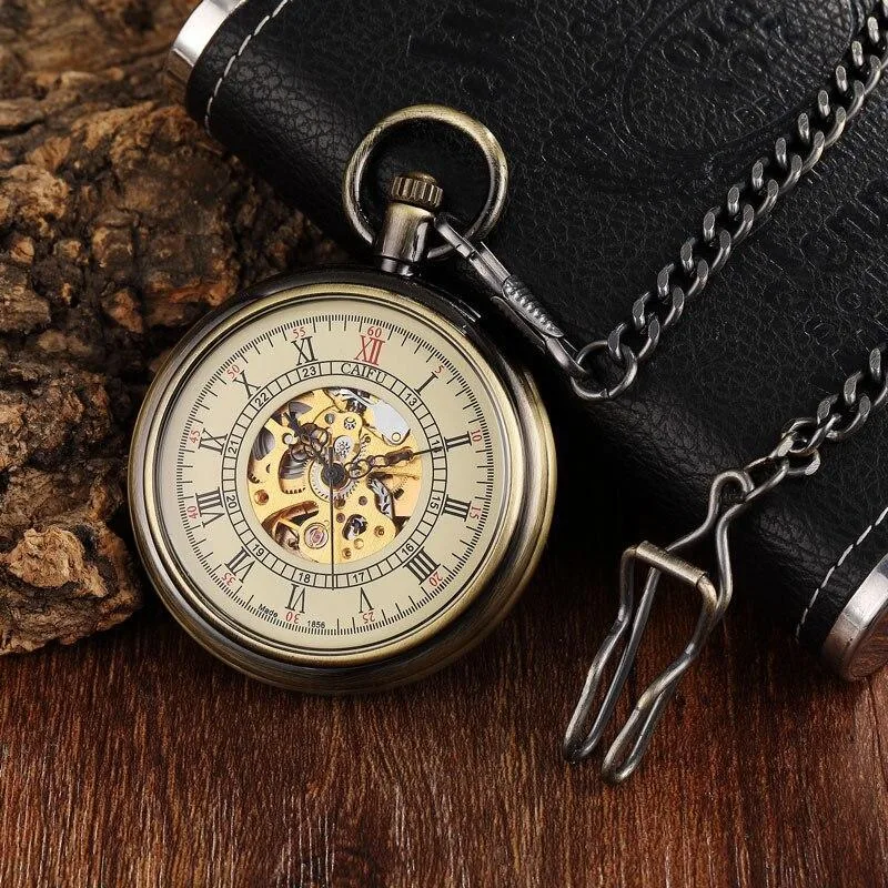 Vue 4 — Montre à Gousset Steampunk Poche