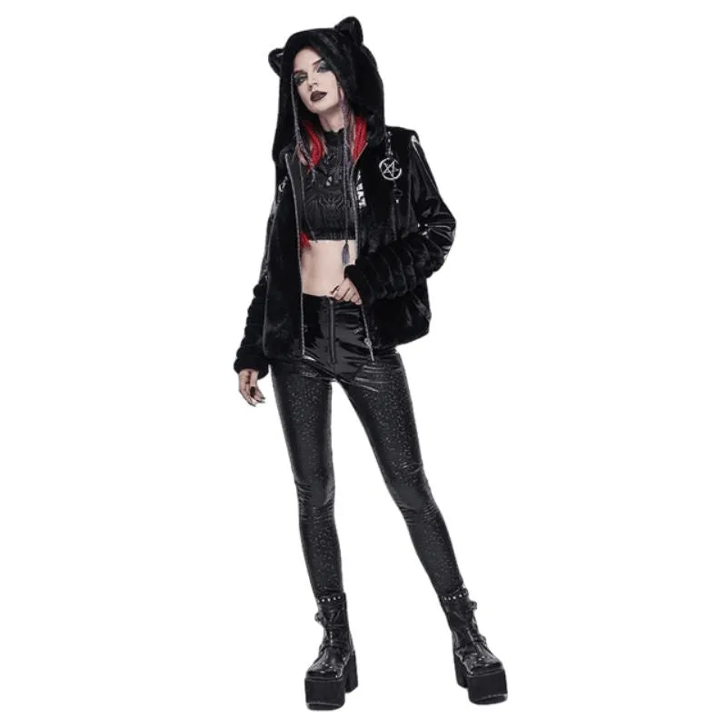 Vue 2 — Pantalon Gothique Rock Femme