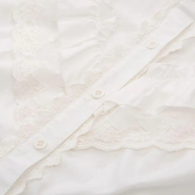 Vue 6 — Chemisier Col Victorien Femme