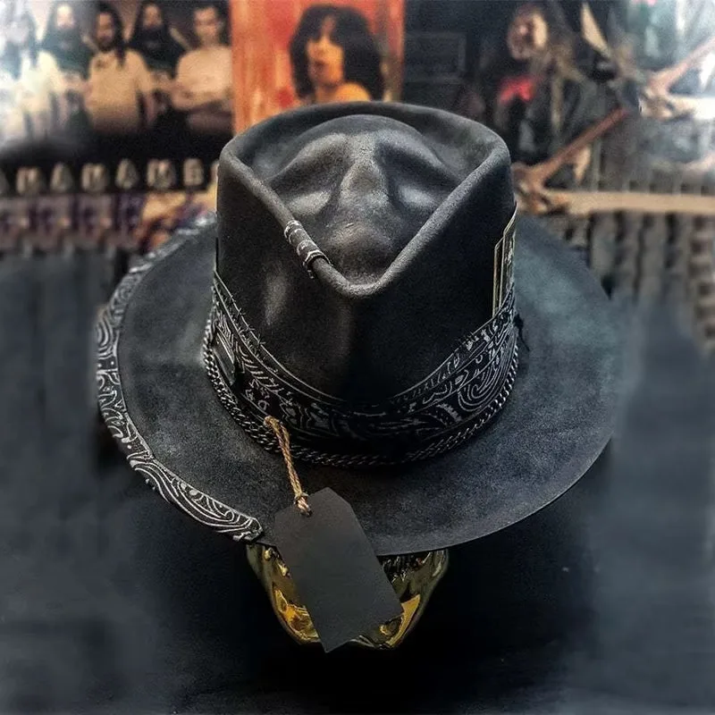 Vue 5 — Chapeau de Cowboy Steampunk