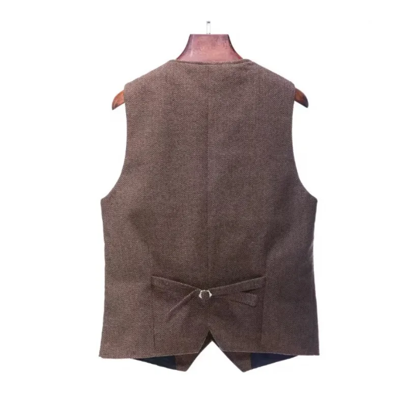 Vue 3 — Gilet Steampunk Homme Sans Manche