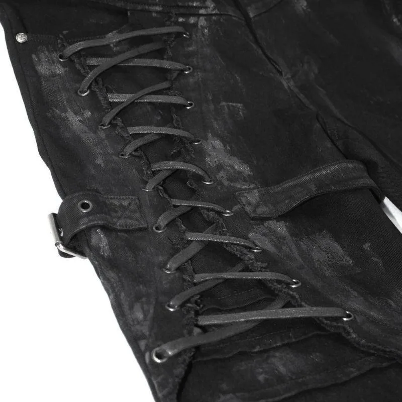 Vue 5 — Jean Steampunk Gothique Homme