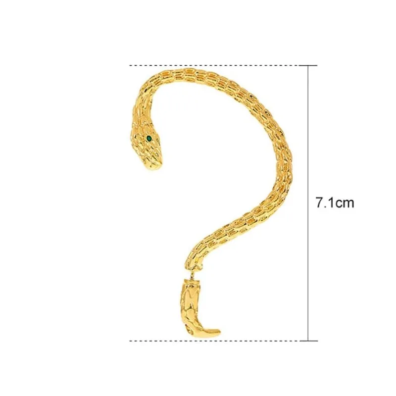 Vue 3 — Boucle Contour d'Oreille Steampunk
