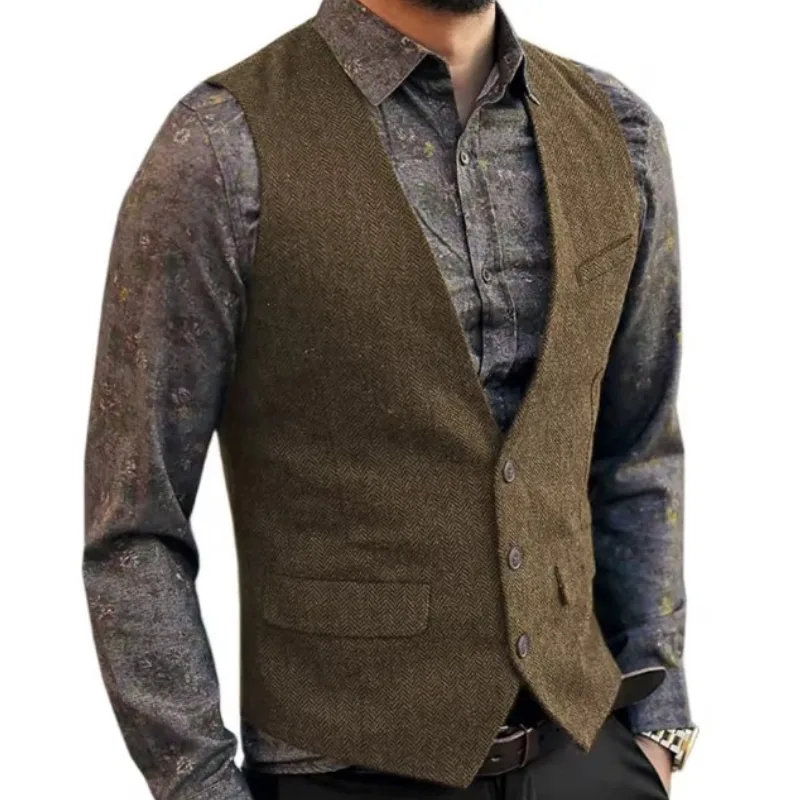 Vue 7 — Gilet de Costume Steampunk Vintage