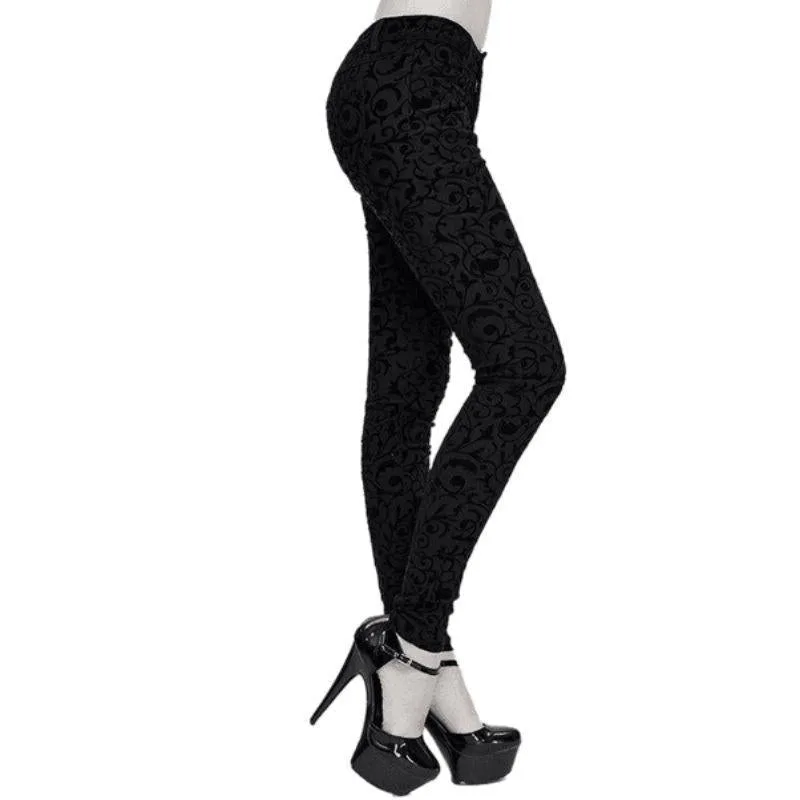 Vue 4 — Pantalon Steampunk Victorien Femme