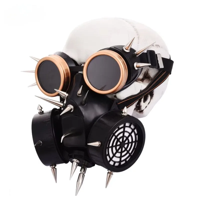 Vue 2 — Masque à Gaz Steampunk homme