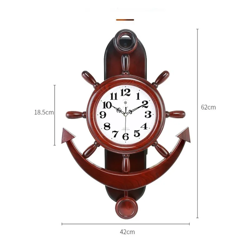 Vue 2 — Horloge Steampunk Gouvernail