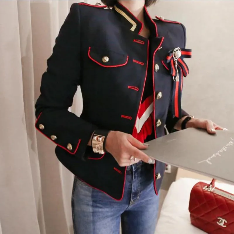 Vue 6 — Veste Militaire Gothique Femme