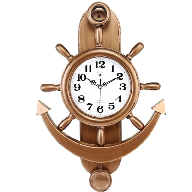 Vue 14 — Horloge Steampunk Gouvernail