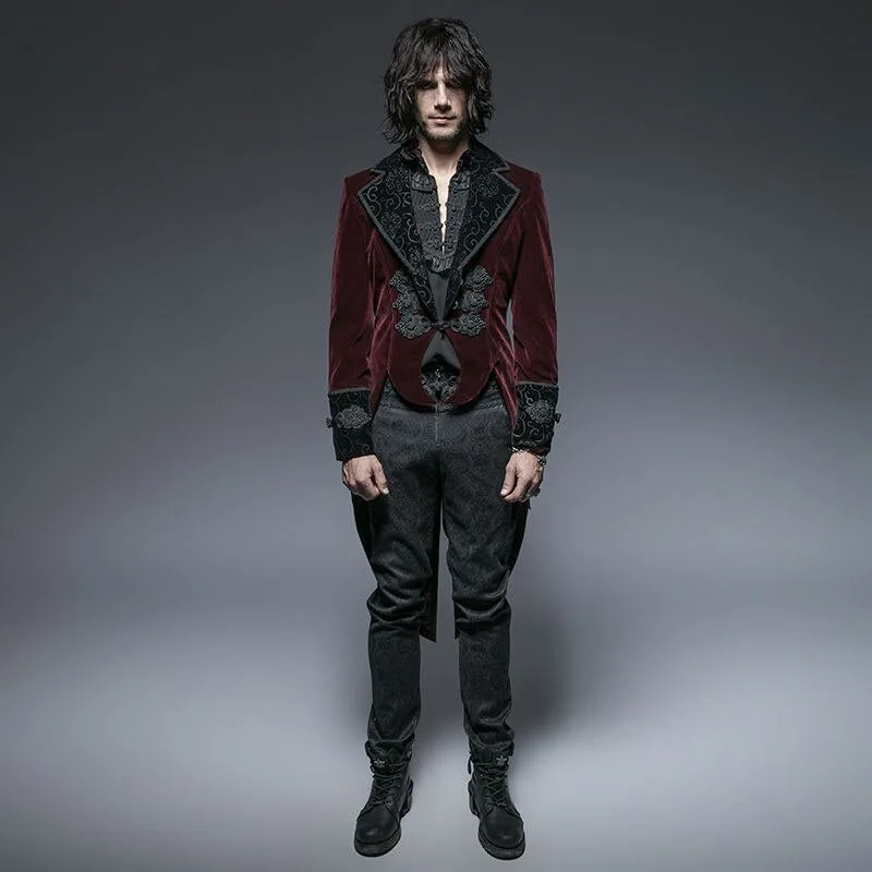 Vue 3 — Veste Steampunk Homme Gothique Victorienne
