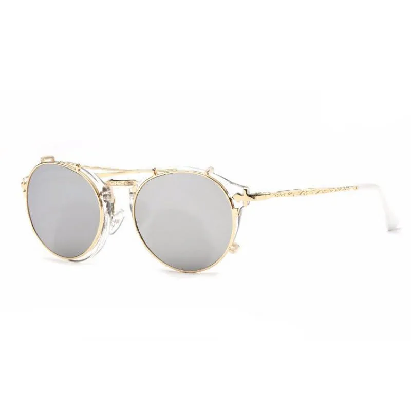 Vue 4 — Lunettes de Soleil Steampunk Aristocrate