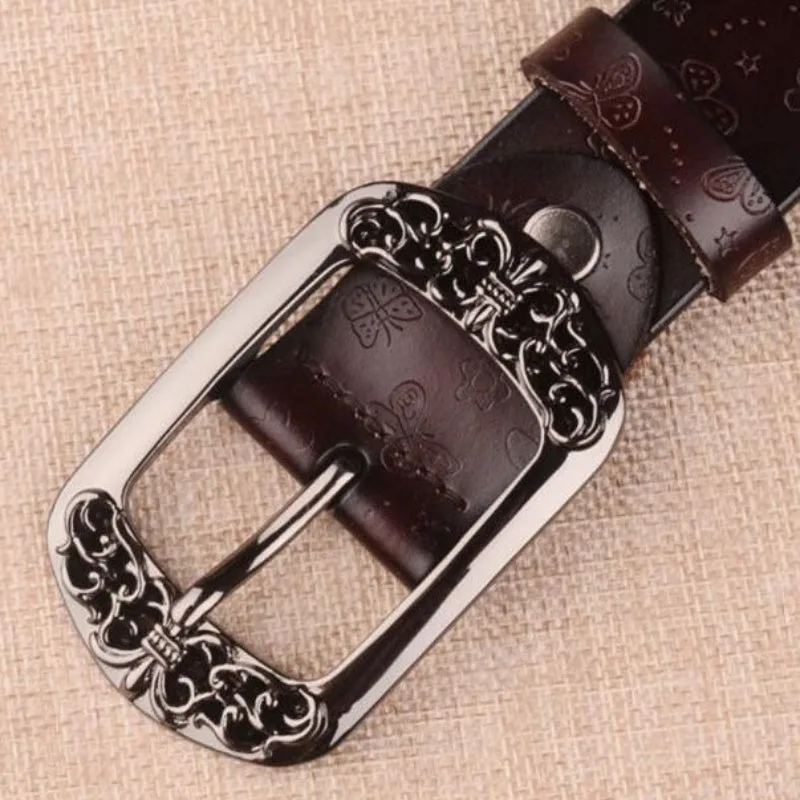 Vue 4 — Ceinture Simili Steampunk pour Femme