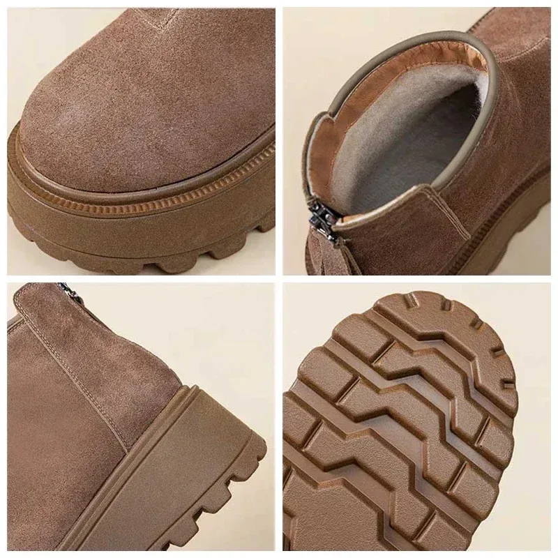 Vue 8 — Bottines Chelsea en Daim