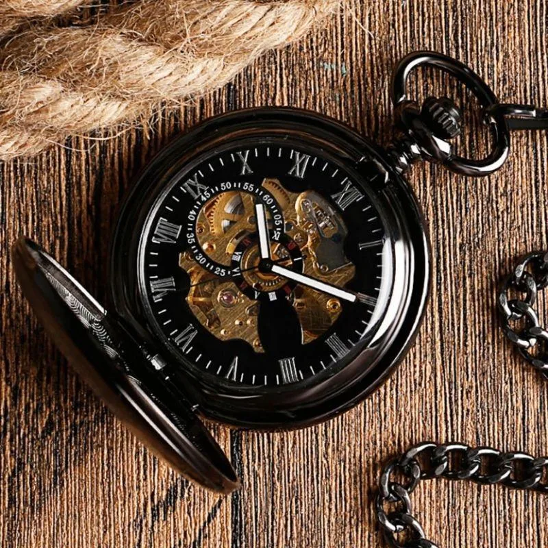 Vue 5 — Montre à Gousset Remontage Automatique