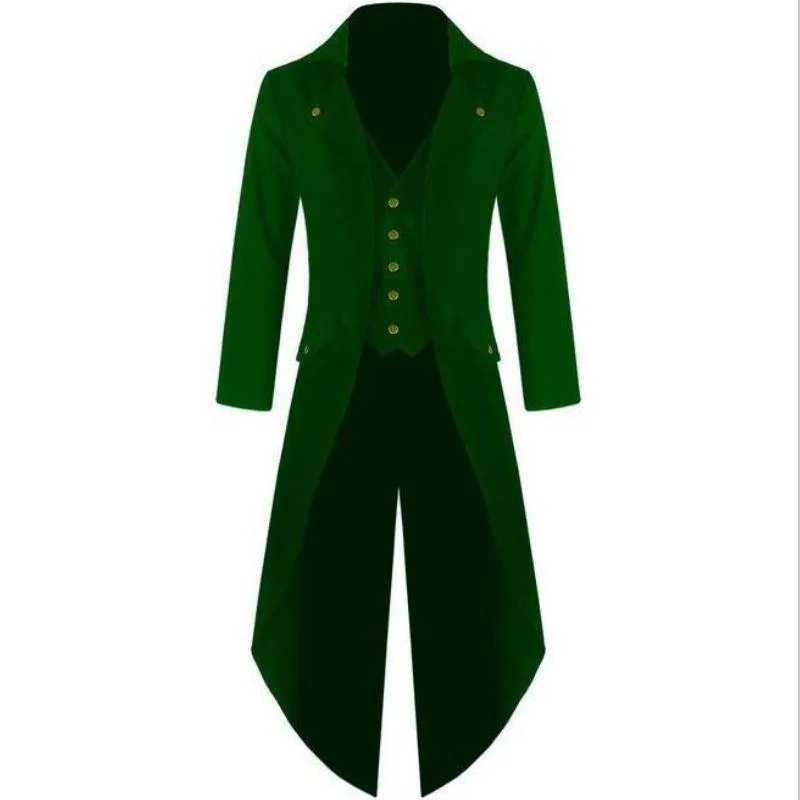 Vue 5 — Veste Gothique Victorienne en Queue de Pie