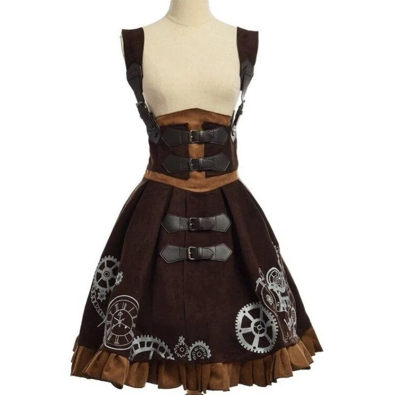 Vue 4 — Robe Style Victorien Femme