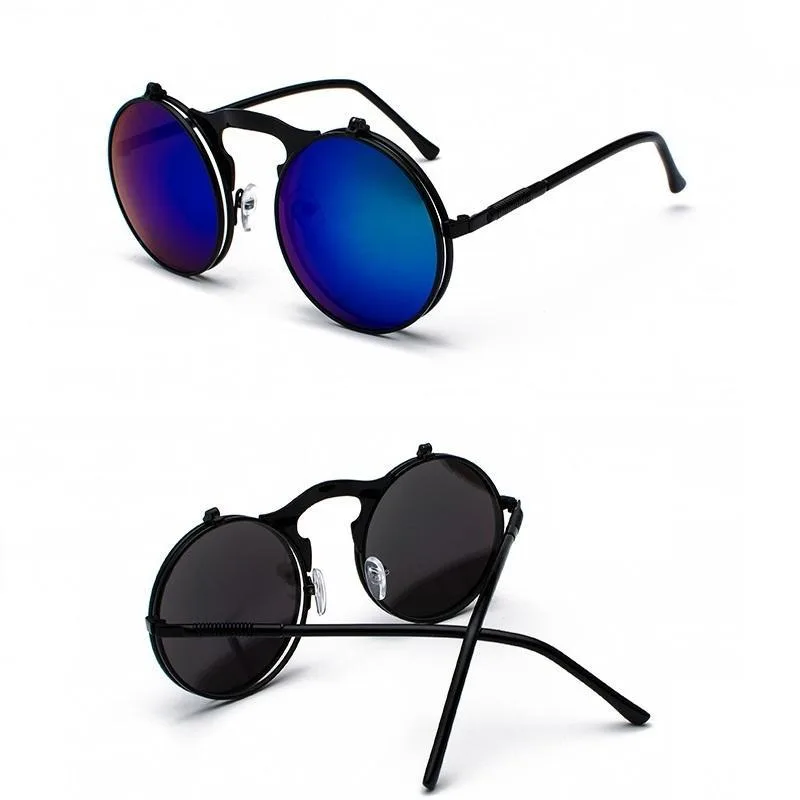 Vue 5 — Lunettes Steampunk Double Verre
