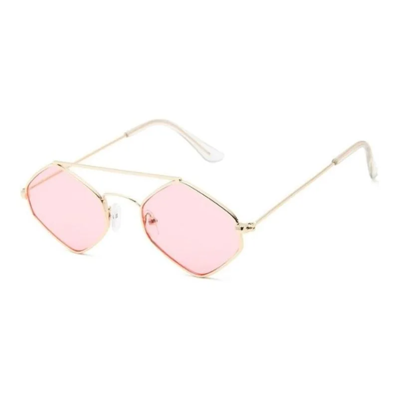 Vue 7 — Lunettes de Soleil Hexagonales Femme