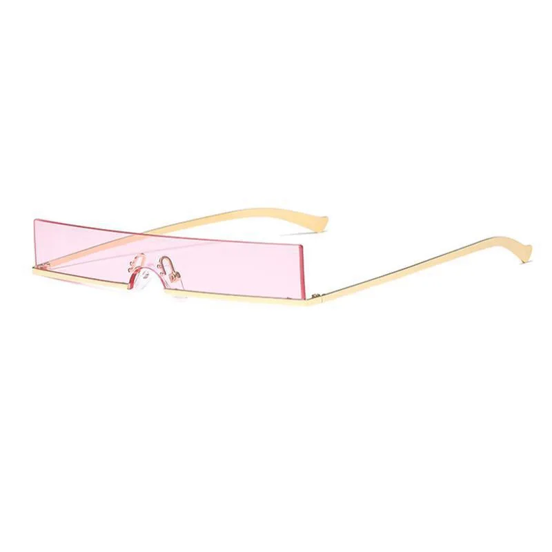 Vue 2 — Lunettes de Soleil Rectangulaires Inversées