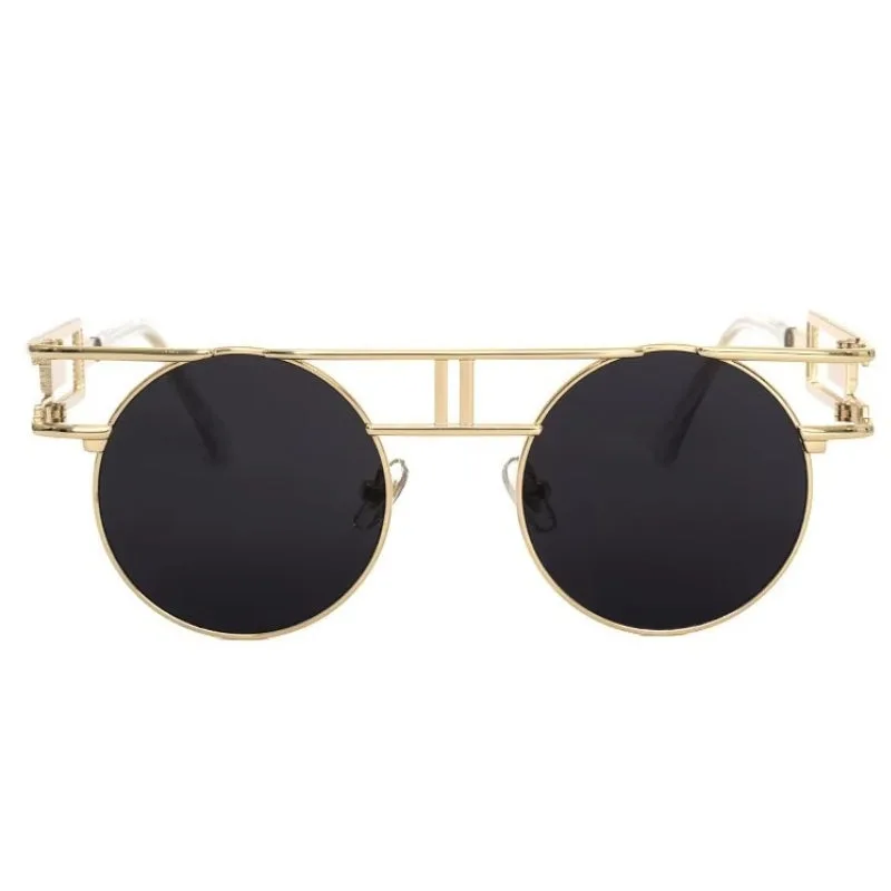 Vue 10 — Lunettes de Soleil Steampunk Barre Droite