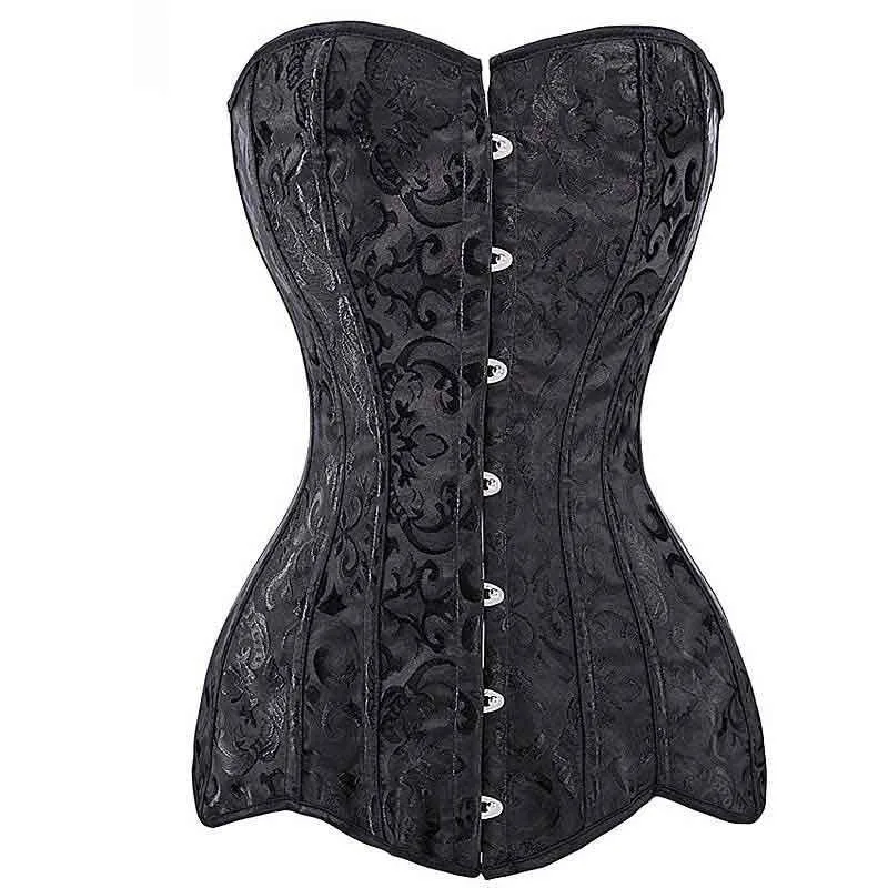 Vue 2 — Corset Victorien Long