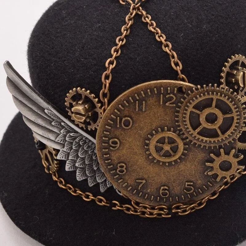 Vue 3 — Mini Chapeau Steampunk