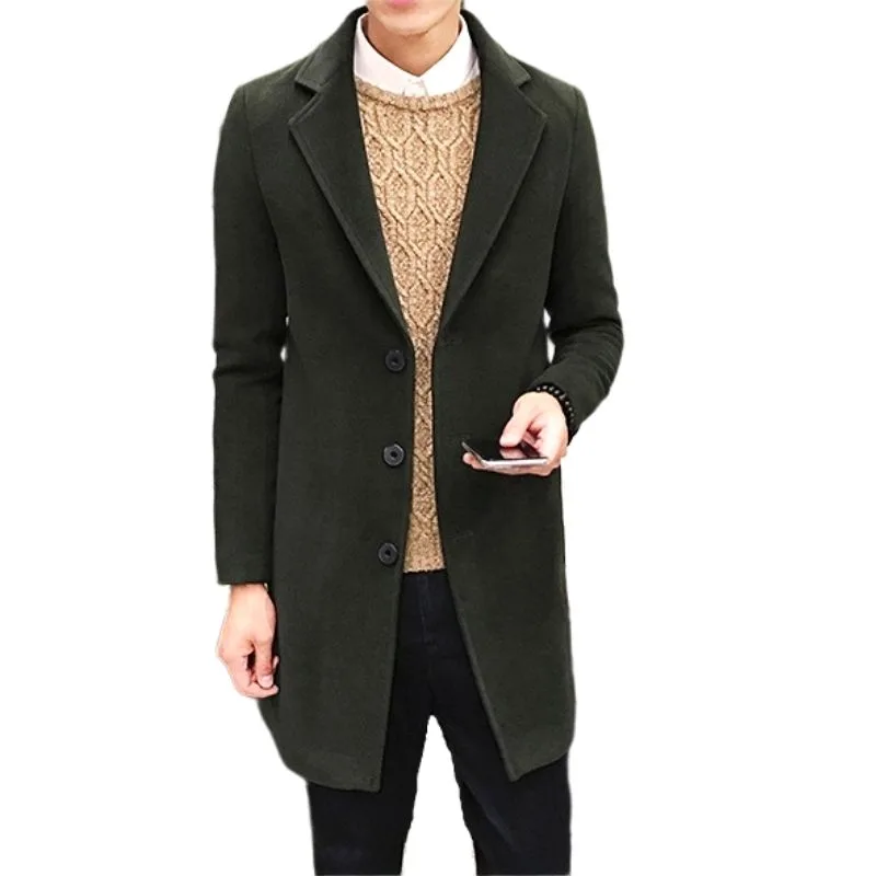 Vue 9 — Caban Long pour Homme