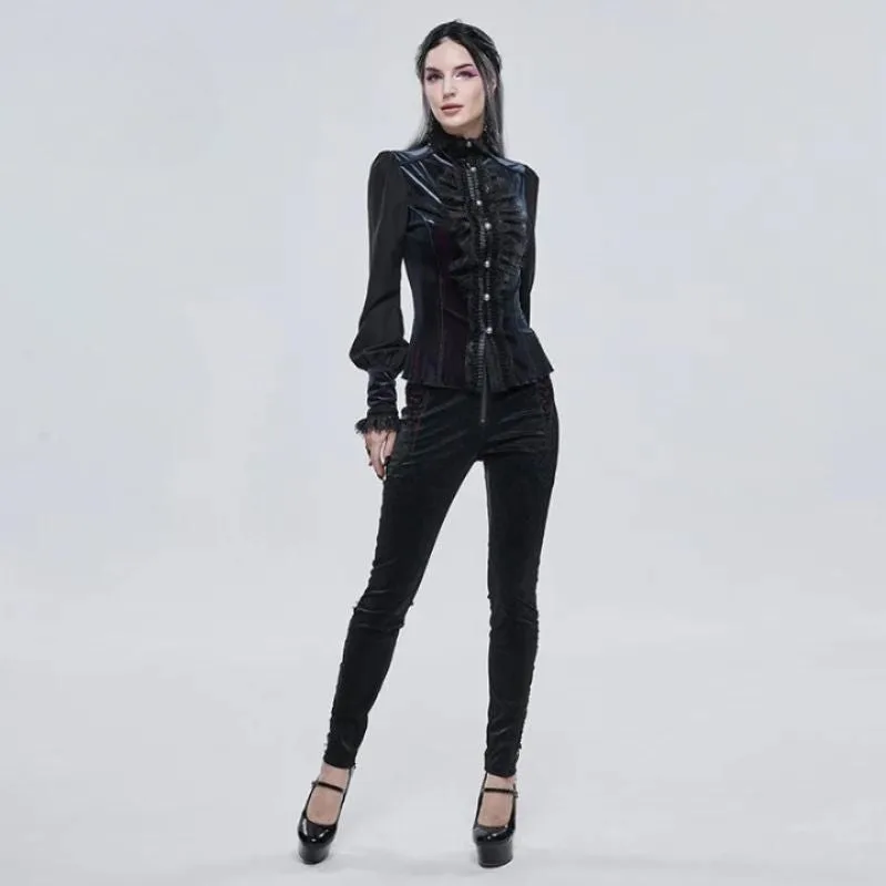 Vue 2 — Pantalon Gothique Vintage